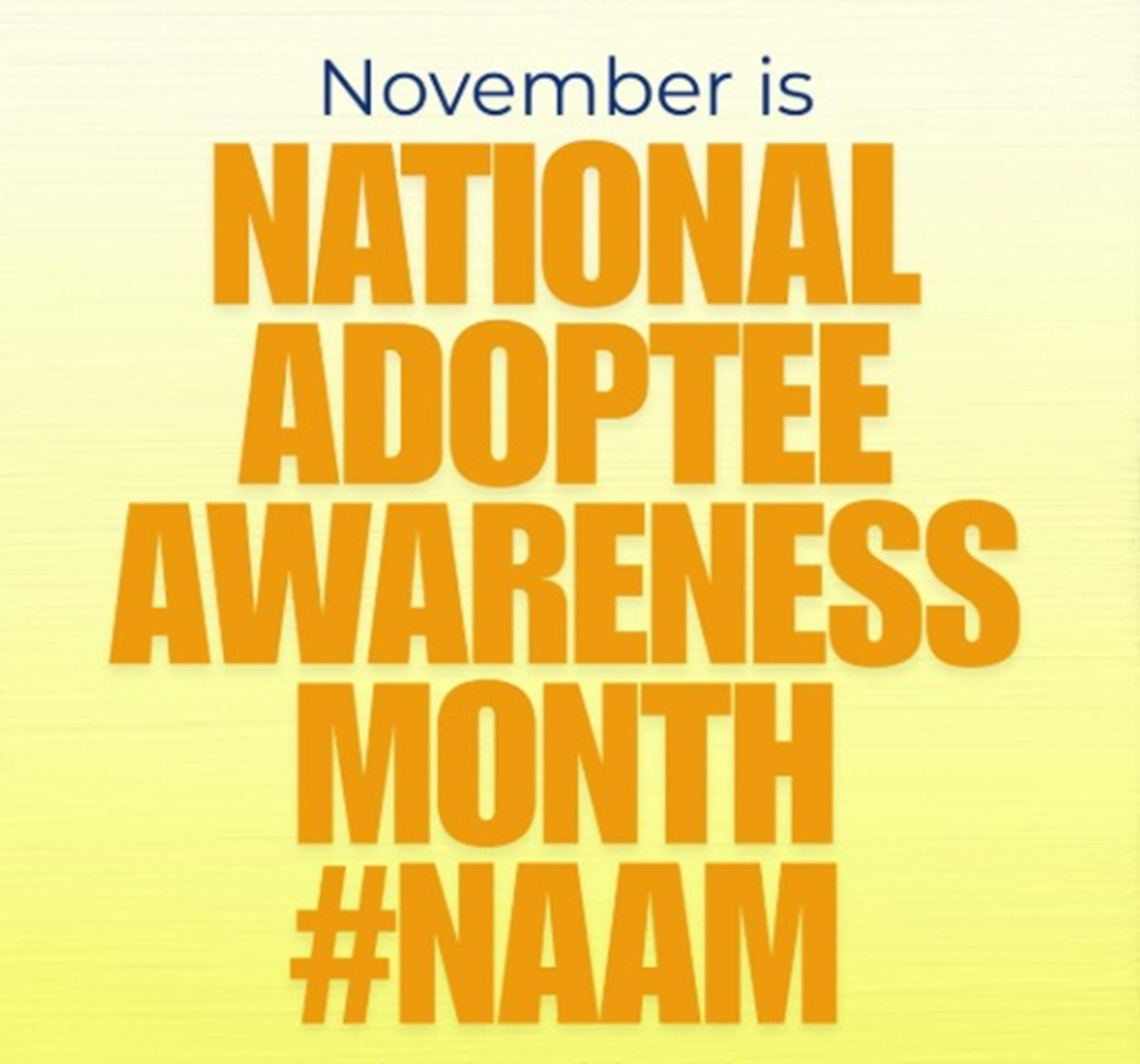 National Adoptee Awareness Month